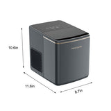 Frigidaire 26 lb grey countertop bullet ice maker gallery image 5