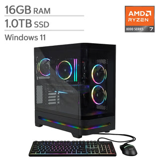 Acer Nitro 85 Gaming Desktop, AMD Ryzen 7 8700F - 16GB RAM, 1 TB SSD, NVIDIA GeForce RTX 5060