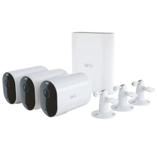 Arlo Pro 4 XL 3 Camera Security Bundle