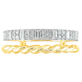 Baguette and Round Brilliant Diamond Ring (0.42 ctw) product image 2