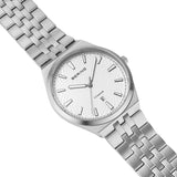 Bering Titanium White Silver-tone Guilloche Dial Men's Watch product image 6