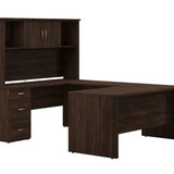 Bestar - Gosford U-Shaped Desk with Hutch product image 3