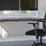 Bestar Upstand 61 cm x 122 cm (24 in. x 48 in.) Height Adjustable Desk with Dual Monitor Arm product image 3
