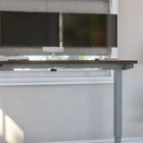 Bestar Upstand 61 cm x 122 cm (24 in. x 48 in.) Height Adjustable Desk with Dual Monitor Arm product image 4