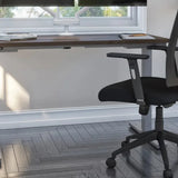 Bestar Upstand 61 cm x 122 cm (24 in. x 48 in.) Height Adjustable Desk with Dual Monitor Arm product image 5