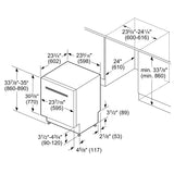 Bosch 300 Series 24 in. 46 dBA Dishwasher with 3rd Rack product image 2