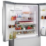 Bosch 300 Series 36 in. 26 cu.ft. Stainless Steel Standard Depth French Door Refrigerator With External Water and Ice Dispenser product image 7