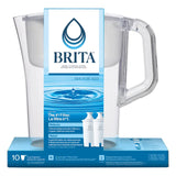 Brita Champlain 2.4 L (10-cup) Pitcher with 2 Filters product image 1