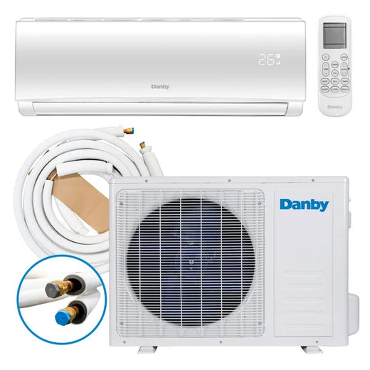 Danby 12,000 BTU SACC Quick Connect Mini-Split Air Conditioner with Heat pump and Variable Speed Inverter