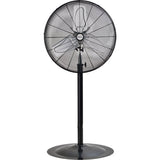 Cleyn Industries heavy-duty 26-inch non-oscillating pedestal fan
