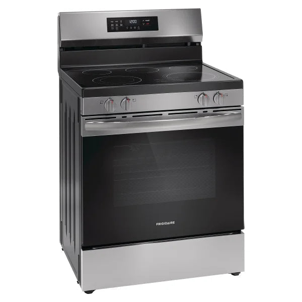 Frigidaire 30 in 5.3 cu. ft. Electric 5-Burner Range with Air Fry