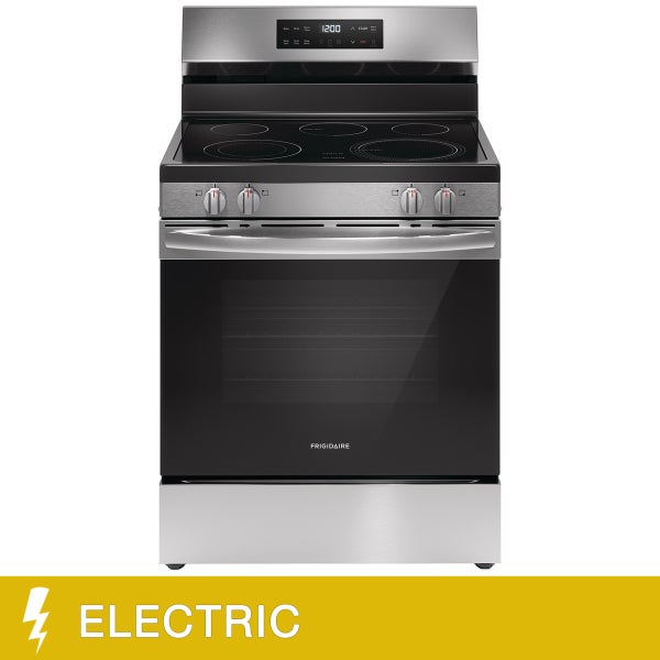 Frigidaire 30 in 5.3 cu ft. Electric Freestanding Range with EvenTemp Cooktop product image 1