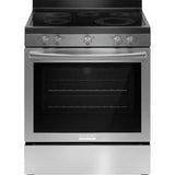 Frigidaire Gallery 30 in 5.3 cu ft. Stainless Steel Electric 5-Burner Range with Total Convection product image 5