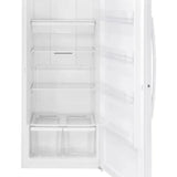 GE 21.3 cu. ft. White Upright Freezer with Exterior Adjustable Temperature Control product image 2