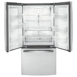 GE 33 in. 18.6 cu.ft. Bottom Freezer Counter Depth Refrigerator with Internal Water Dispenser product image 3