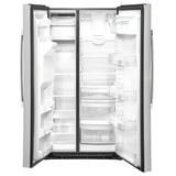 GE 36 in. 25.1 cu.ft. Stainless Steel Side-by-Side Refrigerator with FrostGuard Technology product image 3