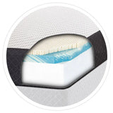 Ghostbed by Nature's Sleep 28 cm (11 in.) Gel Memory Foam Mattress with Adjustable Base product image 5