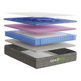 GhostBed Fusion 27.9 cm (11 in.) Hybrid Mattress with Adjustable Base product image 4