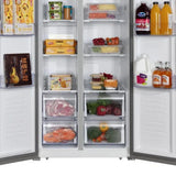 Hamilton Beach 33 in. 15.6 cu. ft. Counter Depth Side by Side Refrigerator product image 6
