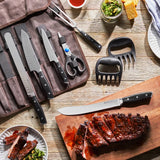 Henckels Forged Accent Knife Roll Set, 9-piece product image 2