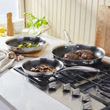 HENCKELS Paradigm Hybrid Ceramic Non-Stick Tri-ply Clad Cookware Set, 11-piece product image 4