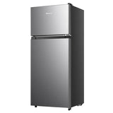 Hisense 19in. 4.4 cu. ft Stainless Steel Look Compact Top Mount Refrigerator product image 3