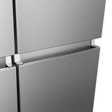 Hisense 31.5 in. 17 cu. ft. Stainless Steel Counter Depth 4-Door Refrigerator with Triple-Zone Function product image 6