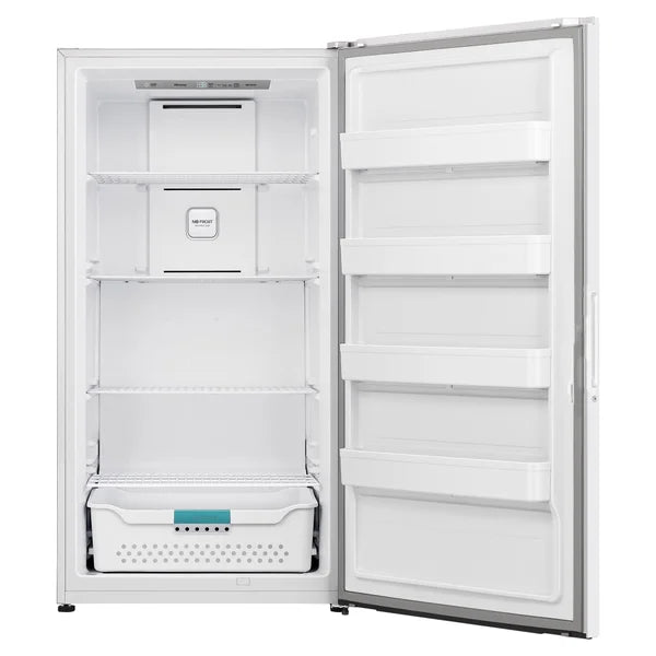 Hisense 33 in. 17 cu. ft. White Garage Ready Convertible Upright Freezer or Fridge with Frost Free