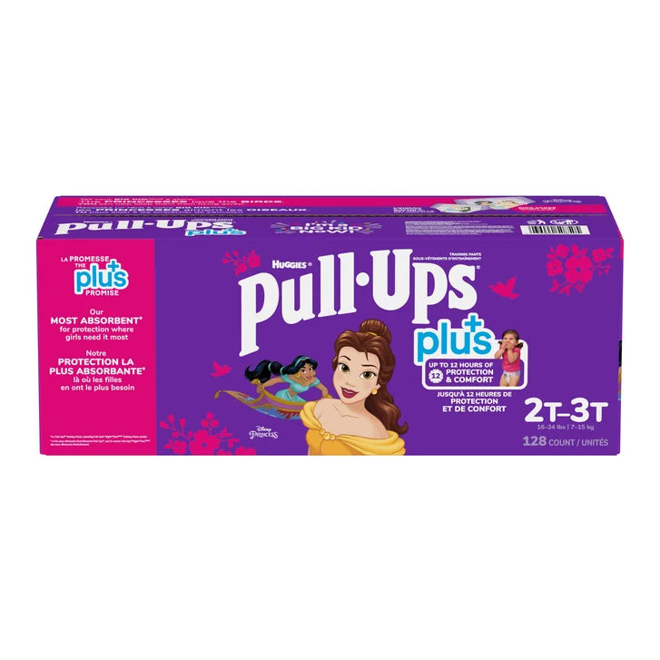 Huggies Pull-Ups Plus Training Pants 2T - 6T Girl product image 1
