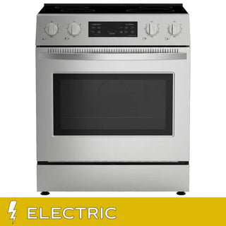 Kenmore 30 in. 5 cu ft. Stainless Steel Front Control Electric Range with Air Fry and True Convection