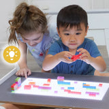 KidKraft Building Bricks Play N Glow Light-Up Table with 210 Bricks product image 5