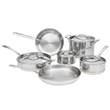 Kirkland Signature 5-ply Clad Stainless Cookware Set, 10-pieces product image 1