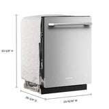 KitchenAid 24 in Built-In Third Rack Dishwasher with ProDry System product image 3