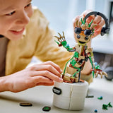 LEGO Marvel Dancing Groot, Animated Guardians of the Galaxy Toy 76297 product image 2