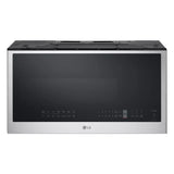 LG 2.0 cu. ft. Smudge Resistant Stainless Steel Over-the-Range Microwave with EasyClean and WideView Window product image 1
