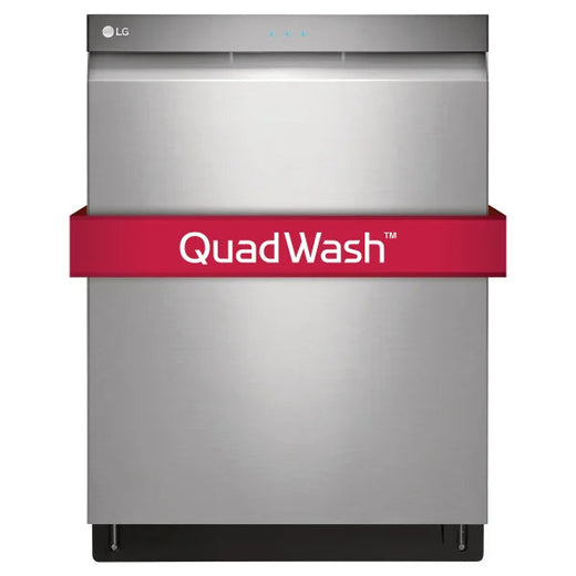 LG 24 in. Stainless-steel Built-in Top Control Dishwasher with Adjustable Third-level Rack
