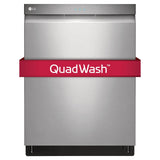 LG 24 in. Stainless-steel Built-in Top Control Dishwasher with Adjustable Third-level Rack product image 2