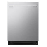 LG 24 in. Stainless Steel FlushFit Top Control Dishwasher with AutoVentDry product image 1