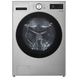 LG 27 in. 5.8 cu ft. Graphite Steel Front Load Washer with AI DD and TurboWash product image 1