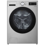 LG 27 in. 5.8 cu ft. Graphite Steel Front Load Washer with AI DD and TurboWash product image 2