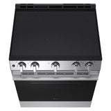 LG 30 in 6.3 cu ft. Stainless Steel Electric Slide-in Range with EasyClean and Pinch to Turn Safety Knobs product image 3