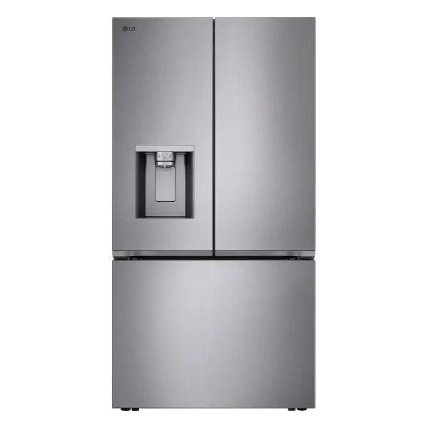 LG 36 in. 24 cu ft. Prime Silver Counter Depth MAX French Door Refrigerator with Ice and Water Dispenser product image 1