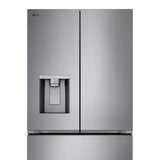 LG 36 in. 24 cu ft. Prime Silver Counter Depth MAX French Door Refrigerator with Ice and Water Dispenser product image 3