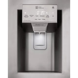 LG 36 in. 28 cu. ft. Stainless-steel French Door Refrigerator with Smudge-resistant Finish and SmartThinQ Wi-Fi product image 5