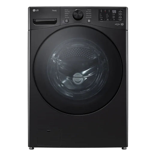 LG 5.2 cu ft. Midnight Black Smart Front Load Washer with AI Direct Drive