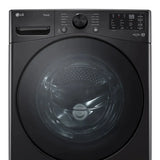 LG 5.2 cu ft. Midnight Black Smart Front Load Washer with AI Direct Drive product image 6