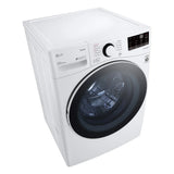 LG 5.2 cu ft. White Front Load Steam Washer with ThinQ Technology and Wi-Fi Enabled product image 4
