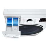 LG 5.2 cu ft. White Front Load Steam Washer with ThinQ Technology and Wi-Fi Enabled product image 7