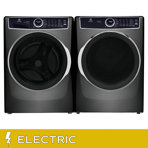 LG Laundry Bundle 5.2 cu ft. Front Load Washer and 7.4 cu ft. Electric Dryer