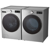 LG Laundry Bundle 5.8 cu ft. Front Load Washer and 7.4 cu ft. Electric Dryer product image 2